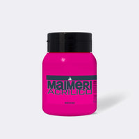 Acrylfarbe MAIMERI Acrilico 500 ml – Primärrot Magenta