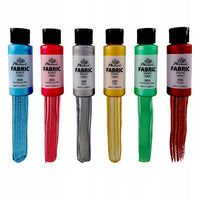 Acrylfarben für Textilien Phoenix Metallic & Perlmutt 6 x 59 ml