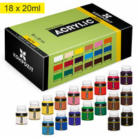 Acrylfarben-Set Kompozit STANDART 18 x 20 ml