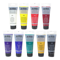 Acrylfarben-Set LUKAS Cryl Studio 9 x 100 ml