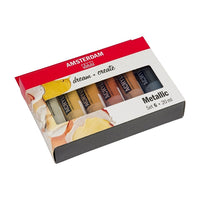 Acrylfarbenset AMSTERDAM dream and create Metallic 6 x 20 ml — Bild 2