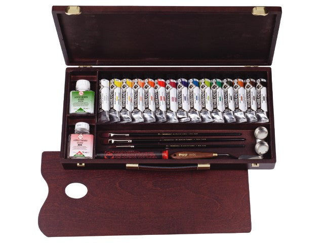 Acrylfarbenset Rembrandt Professional 15x40ml + Zubehör — Bild 2