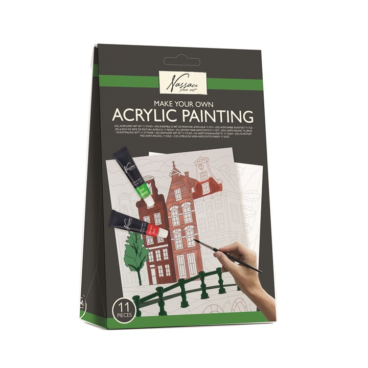 Acrylmalerei Set - Architektur — Bild 1
