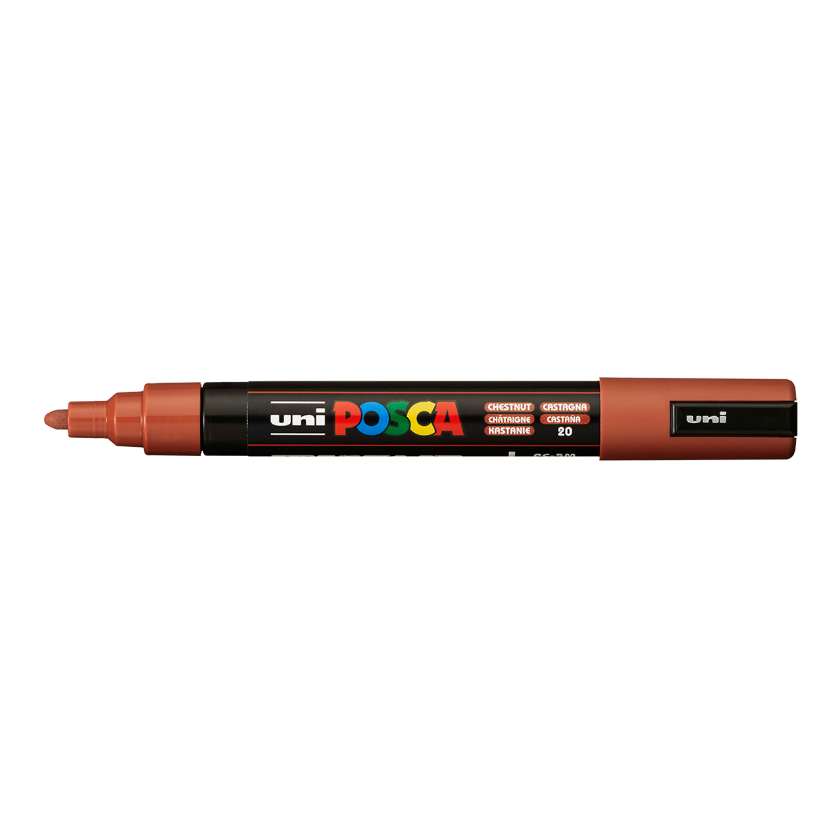 Acrylmarker Posca PC-5M, 1,8 – 2,5 mm, Kastanienbraun (20)