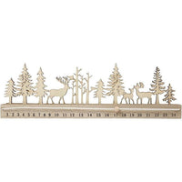 Adventskalender aus Holz - Countdown 40 cm — Bild 3