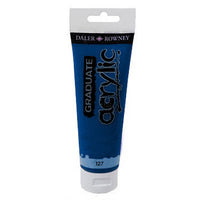 Daler-Rowney GRADUATE Acrylfarbe 120 ml | verschiedene Farbtöne | 127 Indigo