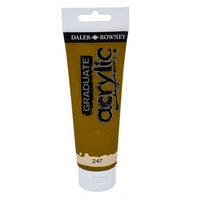 Daler-Rowney GRADUATE Acrylfarbe 120 ml | verschiedene Farbtöne | 247 Raw umber
