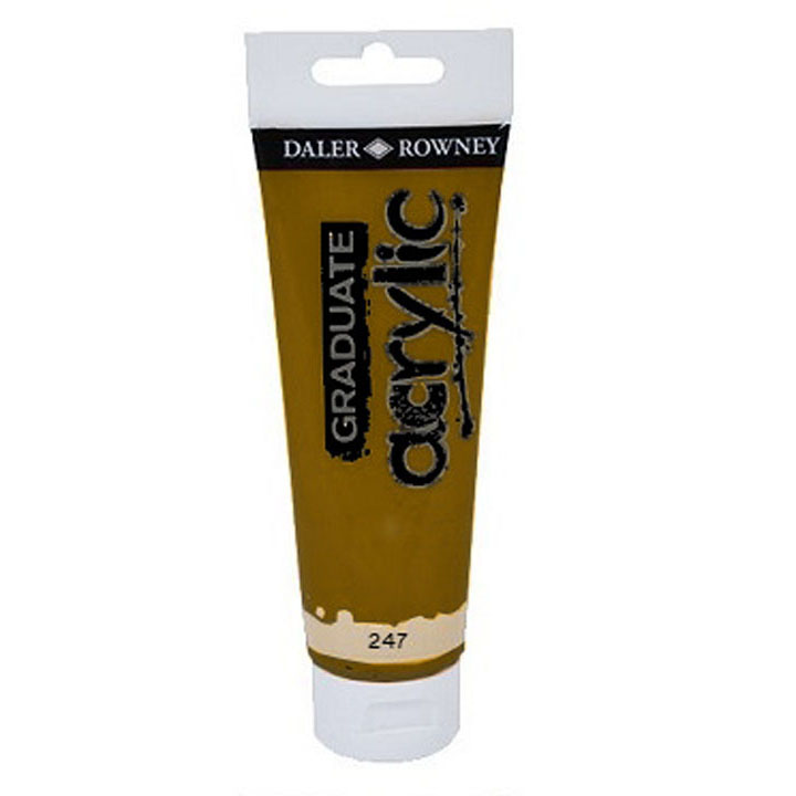 Daler-Rowney GRADUATE Acrylfarbe 120 ml | verschiedene Farbtöne | 247 Raw umber