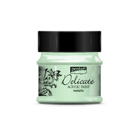 Delicate Metallic Acrylfarbe 50 ml | verschiedene Farben — Bild 2