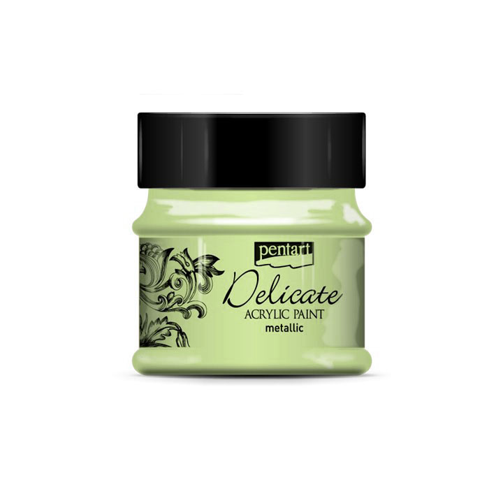 Delicate Metallic Acrylfarbe 50 ml | verschiedene Farben — Bild 4