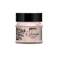 Delicate Metallic Acrylfarbe 50 ml | verschiedene Farben