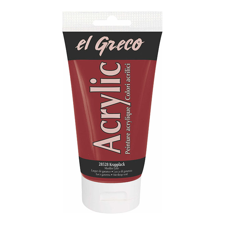El Greco Acrylfarbe 150 ml | verschiedene Farben | Madder Lake