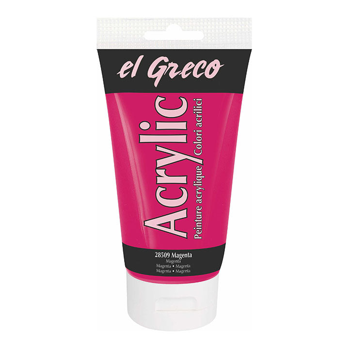 El Greco Acrylfarbe 150 ml | verschiedene Farben | Magenta