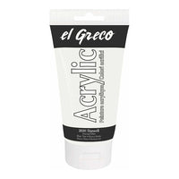 El Greco Acrylfarbe 150 ml | verschiedene Farben | Titandioxidweiß