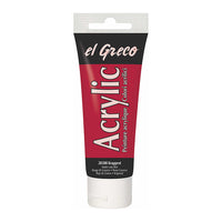 El Greco Acrylfarbe 75 ml | verschiedene Farben | rote Madder