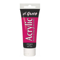 El Greco Acrylfarbe 75 ml | verschiedene Farben | Magenta