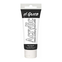 El Greco Acrylfarbe 75 ml | verschiedene Farben | Titanzweiß