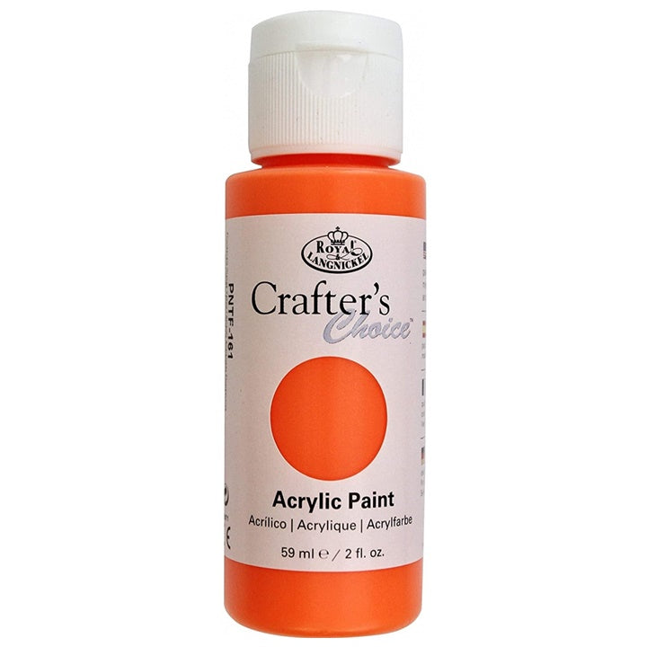 Essentials Acrylfarbe FLUORESCENT 59 ml – 161 - Fluorescent Orange Gelb