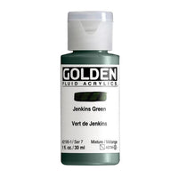 GOLDEN Fluid Acrylfarbe 118 ml | verschiedene Farben | 2195 jenkins zelená