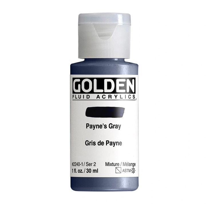 GOLDEN Fluid Acrylfarbe 118 ml | verschiedene Farben | ARTMIE