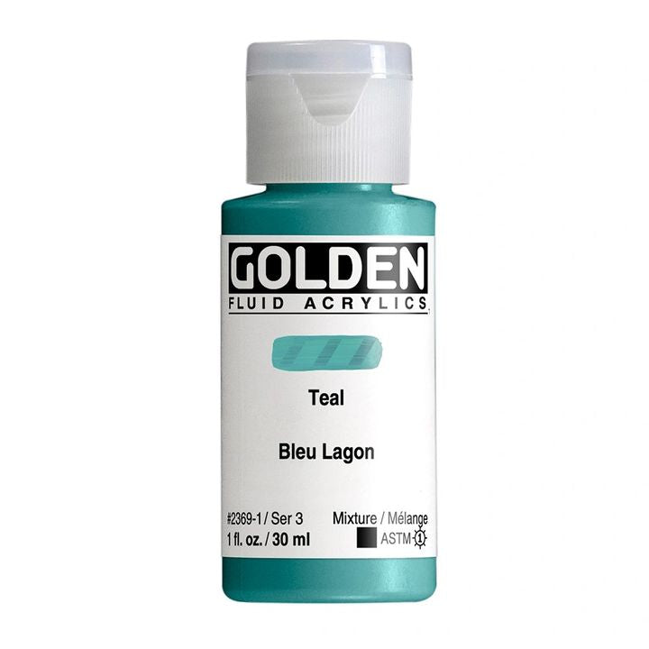 GOLDEN Fluid Acrylfarbe 118 ml | verschiedene Farben | ARTMIE
