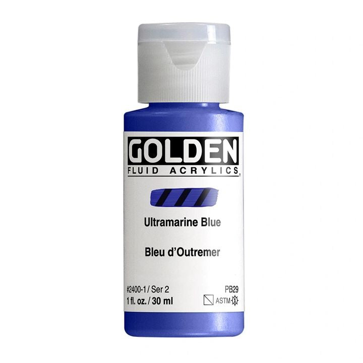 GOLDEN Fluid Acrylfarbe 118 ml | verschiedene Farben | ARTMIE