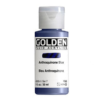 GOLDEN Fluid Acrylfarbe 30 ml – 2005 antracitovo Blau