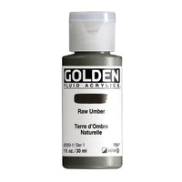 GOLDEN Fluid Acrylfarbe 30 ml – 2350 Umbra natur
