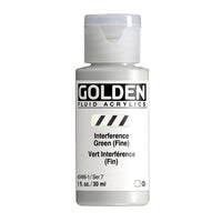GOLDEN Fluid Interference Acrylfarbe 30 ml | verschiedene Farben — Bild 2