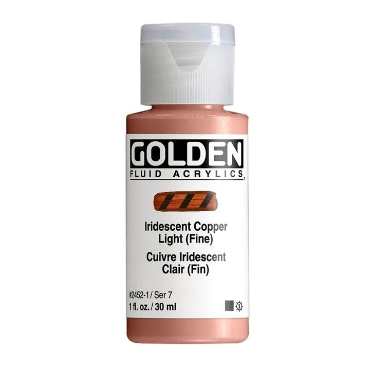 GOLDEN Fluid Iridescent Acrylfarbe 118 ml | verschiedene Farben — Bild 4
