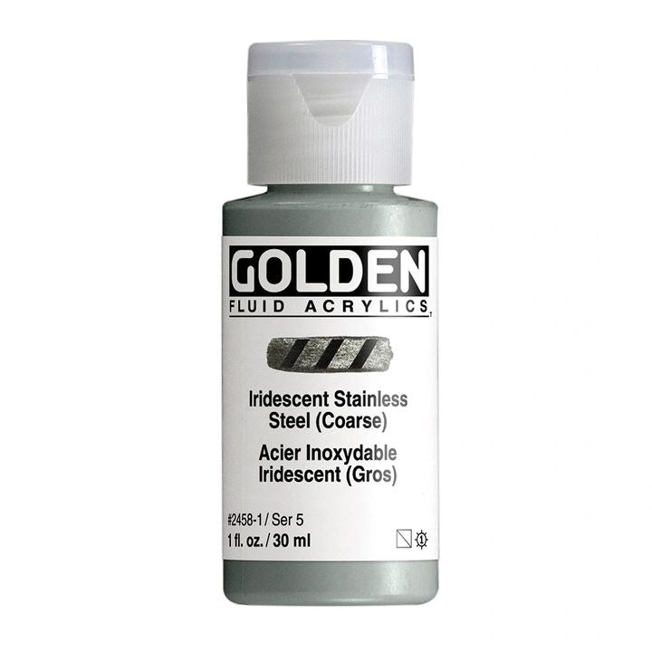 GOLDEN Fluid Iridescent Acrylfarbe 118 ml | verschiedene Farben