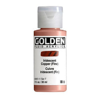 GOLDEN Fluid Iridescent Acrylfarbe 30 ml | verschiedene Farben — Bild 2