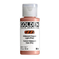 GOLDEN Fluid Iridescent Acrylfarbe 30 ml | verschiedene Farben — Bild 3