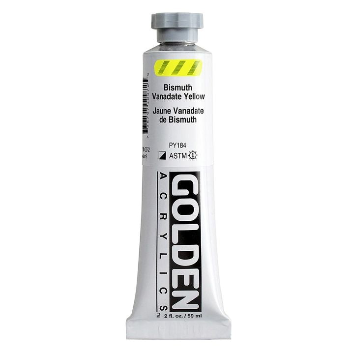 GOLDEN Heavy Body Acrylfarbe 148 ml | verschiedene Farben | 1007 bismuth vanadate žltá