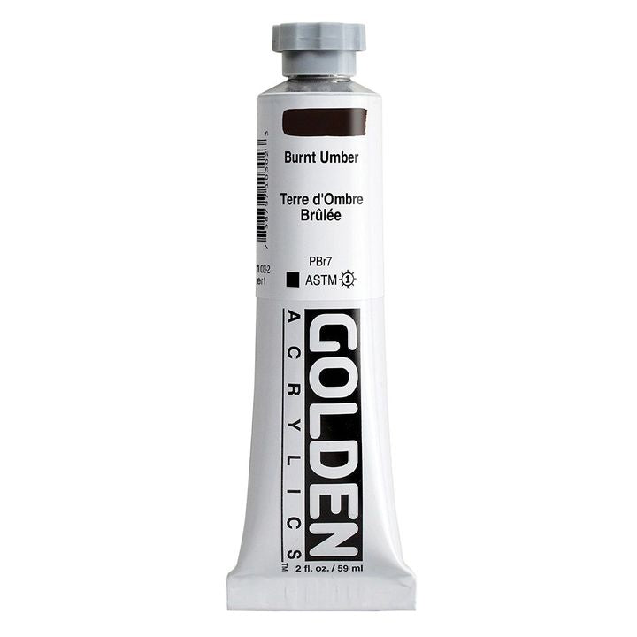 GOLDEN Heavy Body Acrylfarbe 148 ml | verschiedene Farben | 1030 umbra pálená