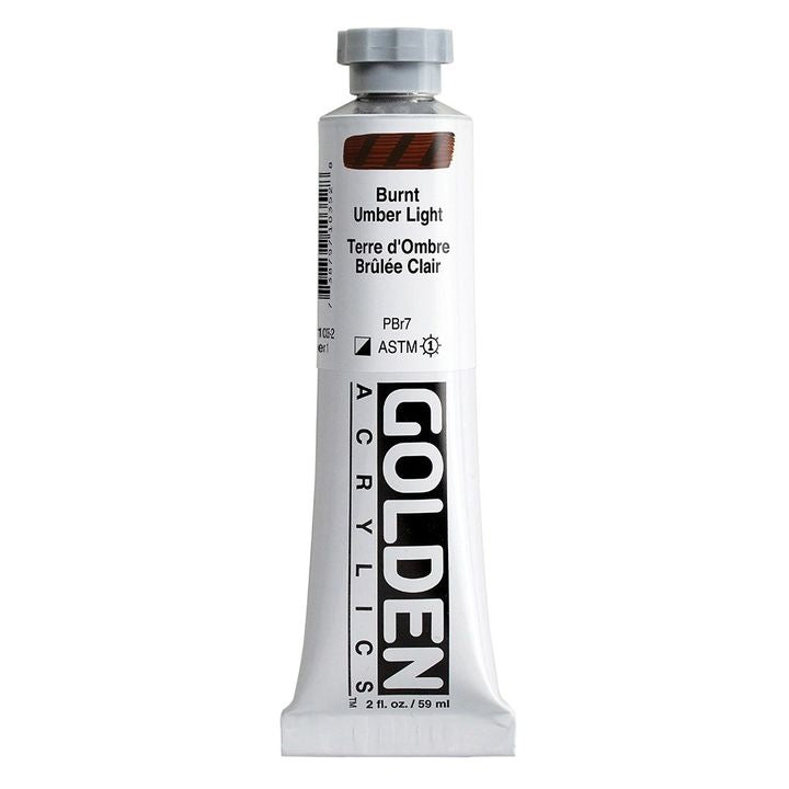 GOLDEN Heavy Body Acrylfarbe 148 ml – 1035 umbra gebrannt hell