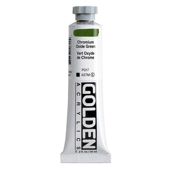 GOLDEN Heavy Body Acrylfarbe 148 ml – 1060 Chromoxidgrün