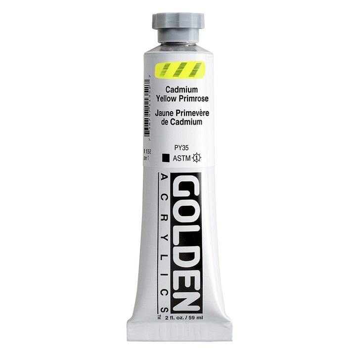 GOLDEN Heavy Body Acrylfarbe 148 ml – 1135 Kadmium Gelb primrose