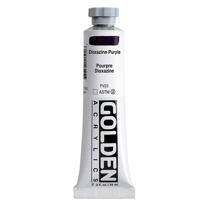 GOLDEN Heavy Body Acrylfarbe 148 ml – 1150 dioxazin Violett