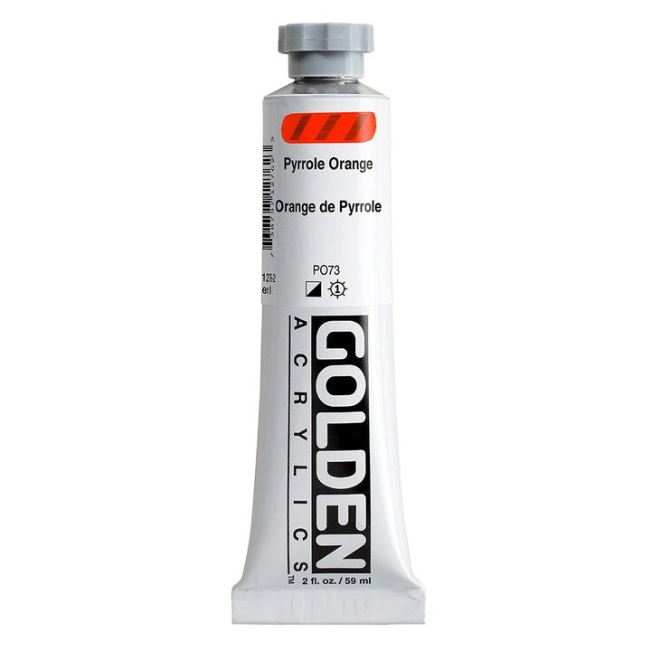 GOLDEN Heavy Body Acrylfarbe 148 ml – 1276 pyrrole Orange