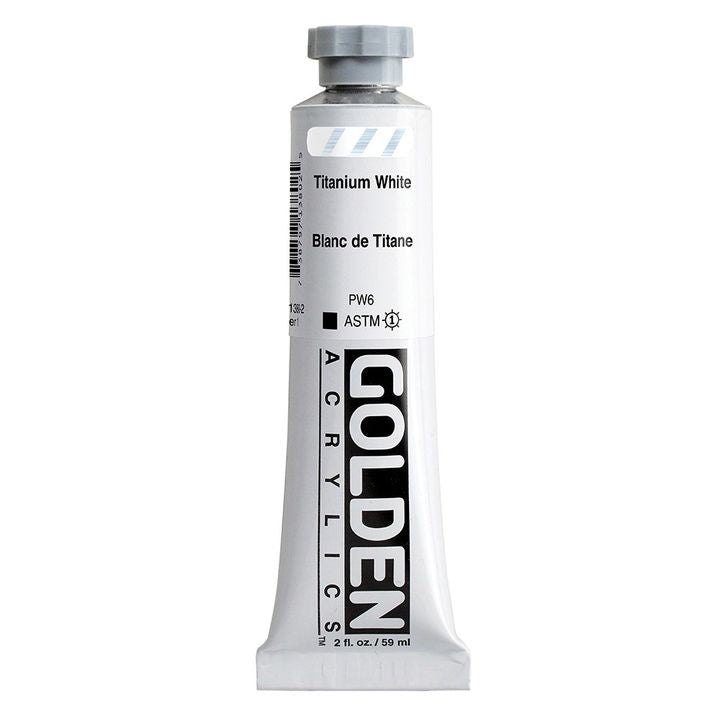 GOLDEN Heavy Body Acrylfarbe 148 ml – 1380 Titanweiß