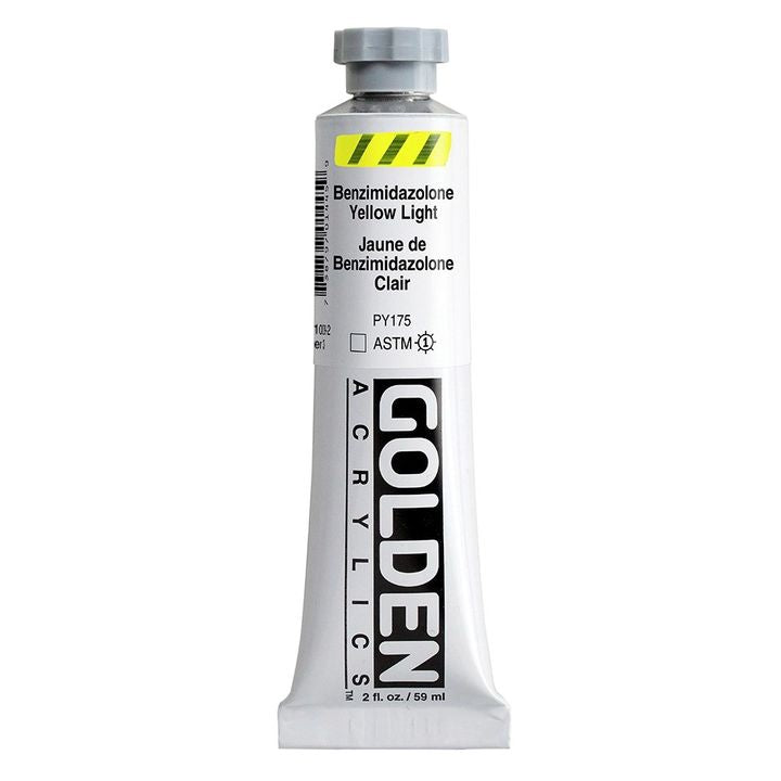 GOLDEN Heavy Body Acrylfarbe 59 ml – 1009 Benzimidazolon hellgelb