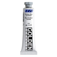 GOLDEN Heavy Body Acrylfarbe 59 ml – 1050 Cerulean Chromblau
