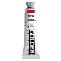 GOLDEN Heavy Body Acrylfarbe 59 ml – 1080 Kadmium dunkelrot