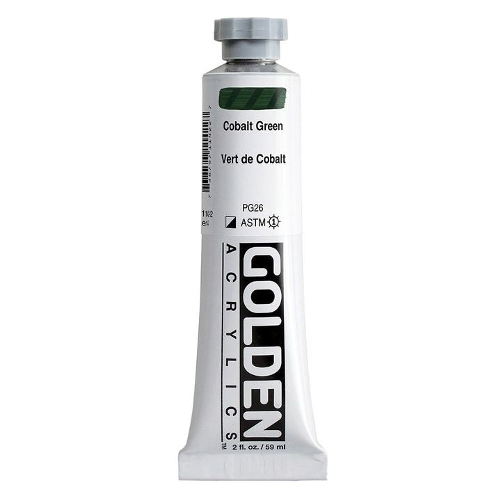GOLDEN Heavy Body Acrylfarbe 59 ml – 1142 Kobalt Grün