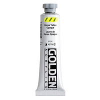 GOLDEN Heavy Body Acrylfarbe 59 ml – 1191 hansa gelb deckend