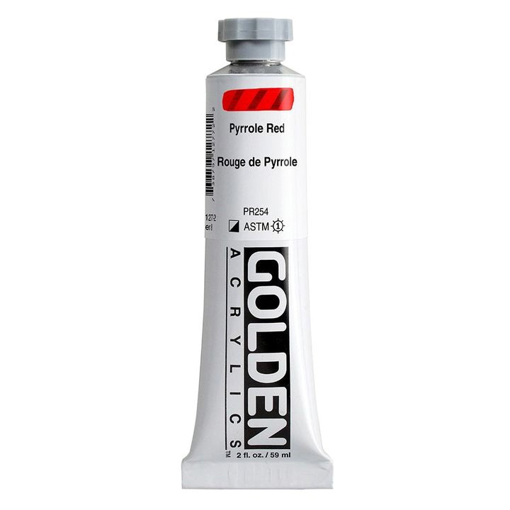 GOLDEN Heavy Body Acrylfarbe 59 ml – 1277 Pyrrolrot
