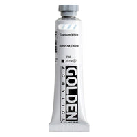 GOLDEN Heavy Body Acrylfarbe 59 ml – 1380 Titanweiß