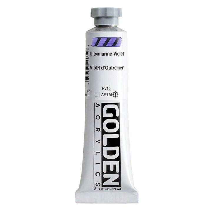 GOLDEN Heavy Body Acrylfarbe 59 ml – 1401 Ultramarin Violett
