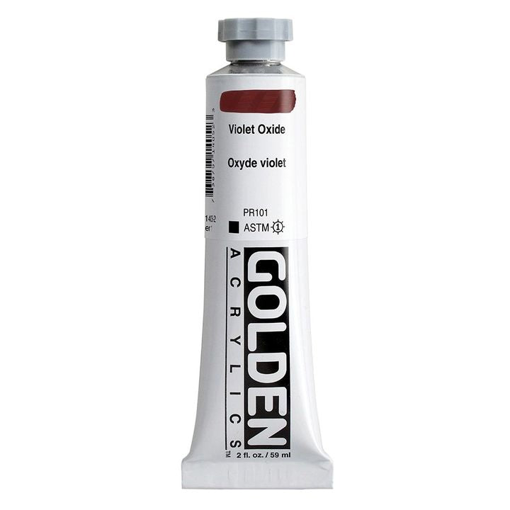 GOLDEN Heavy Body Acrylfarbe 59 ml – 1405 Oxidviolett